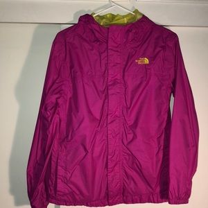Girls XL North Face Windbreaker